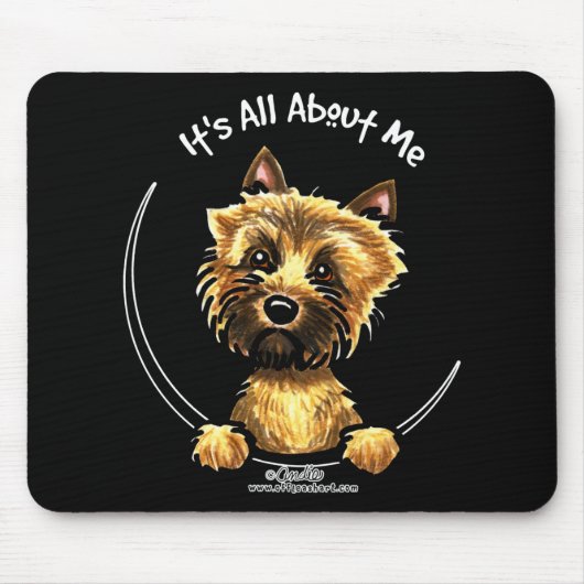 Cairn Terrier heeft alles over mij Muismat (Voorkant)