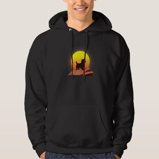 Cairn Terrier-hond  6 Hoodie (Voorkant)