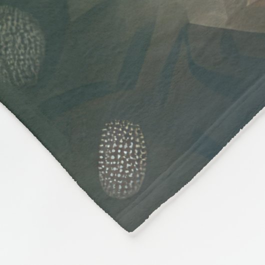 Cairn Terrier Hond in Sneeuw Kerstmis Fleece Deken (Hoek)