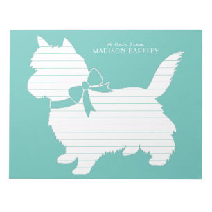 Cairn Terrier Hond Puppy Notitieblok