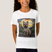 Cairn Terrier-hond T-shirt (Voorkant)