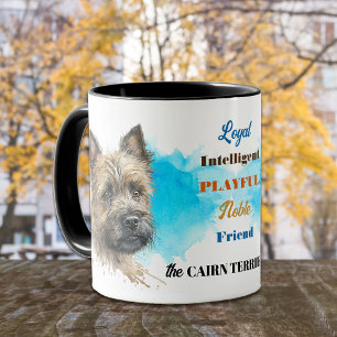 Cairn Terrier Hond Trouwe Vriend Mok