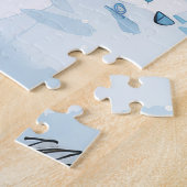 Cairn Terrier Hond Winter Wonderland Kerstvreugde Legpuzzel (Zijkant)