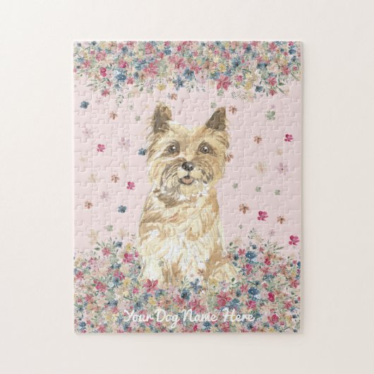 Cairn Terrier honden spel Legpuzzel (Verticaal)