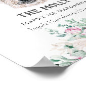 Cairn Terrier Hondenhandtekening Drink Teken Poster (Hoek)