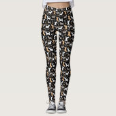 Cairn Terrier Hondenpatroon Carin Terriers Leggings (Voorkant)