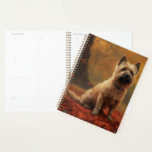 Cairn Terrier in Herfst laat Herfst inspireren Planner (Display)
