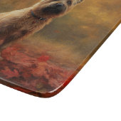 Cairn Terrier in Herfst laat Herfst inspireren Snijplank (Hoek)