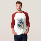 Cairn Terrier-kerstcadeautjes T-shirt (Voorkant volledig)