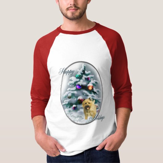 Cairn Terrier-kerstcadeautjes T-shirt (Voorkant)