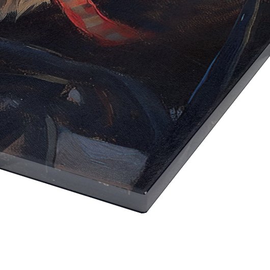 Cairn Terrier Kerstfeest Seizoen Snijplank (Hoek)