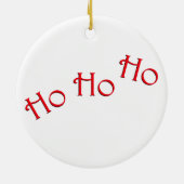 Cairn Terrier Kerstmis Keramisch Ornament (Achterkant)