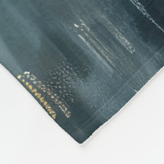 Cairn Terrier Kerstvakantie Fleece Deken (Hoek)