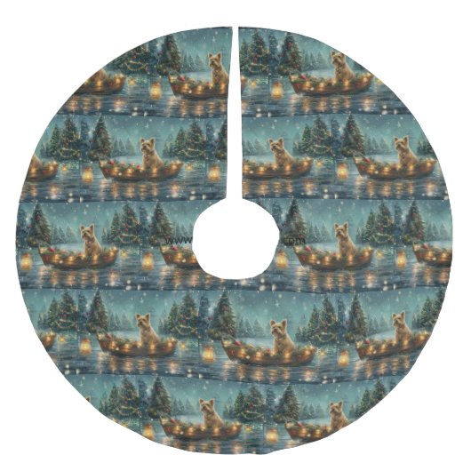 Cairn Terrier Kerstvakantie Kerstboom Rok (Voorkant)