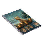 Cairn Terrier Kerstvakantie Notitieboek (Rechterzijde)