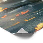 Cairn Terrier Kerstvakantie Poster (Hoek)