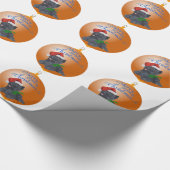 Cairn Terrier Kerstversiering Cadeaupapier (Hoek)