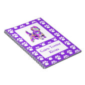 Cairn Terrier Kisses Leuke Hond Silhouet PPY&B Notitieboek (Rechterzijde)