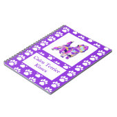 Cairn Terrier Kisses Leuke Hond Silhouet PPY&B Notitieboek (Linkerzijde)