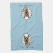Cairn Terrier Kitchen Towel Theedoek (Verticaal)