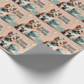 Cairn Terrier kleurrijk Cadeaupapier (Hoek)