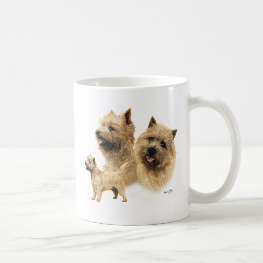 Cairn Terrier Koffiemok (Rechts)
