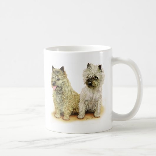 Cairn Terrier Koffiemok (Rechts)