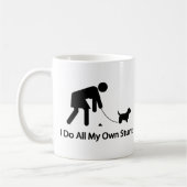 Cairn Terrier Koffiemok (Links)