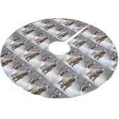 Cairn Terrier Laat het sneeuwen Kerstmis Kerstboom Rok (Gekanteld)