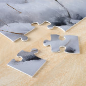 Cairn Terrier Laat het sneeuwen Kerstmis Legpuzzel (Zijkant)