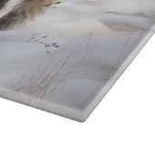 Cairn Terrier Laat het sneeuwen Kerstmis Snijplank (Hoek)