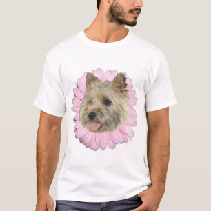 Cairn Terrier Lente Bloem T-shirt