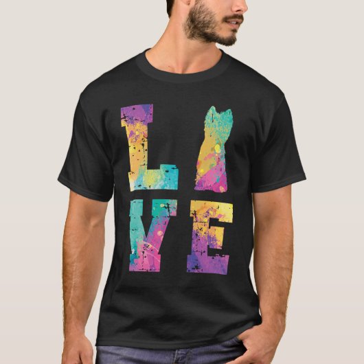 Cairn Terrier Love T-shirt (Voorkant)