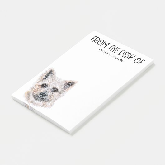 Cairn Terrier Lover Post-it® Notes (Schuin)