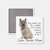 Cairn Terrier Ma Magnet (Voorkant / Achterkant)