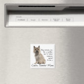 Cairn Terrier Ma Magnet (Insitu (Vaatwasser))