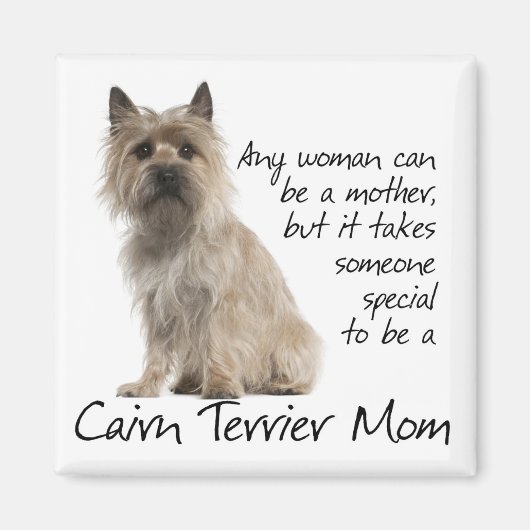 Cairn Terrier Ma Magnet (Voorkant)