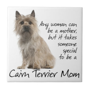 Cairn Terrier Ma Tile Tegeltje