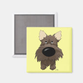 Cairn Terrier Magnet (Voorkant / Achterkant)
