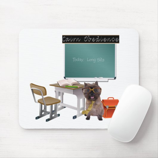 Cairn Terrier Mousepad Muismat (Met muis)