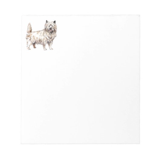 Cairn Terrier Notitieblok (Voorkant)