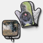 Cairn Terrier Ovenwant & Pannenlap Set (Voorkant / Achterkant)