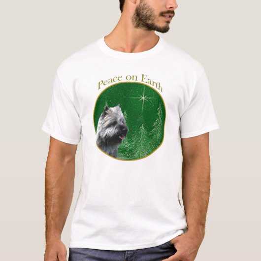 Cairn Terrier Peace T-shirt (Voorkant)