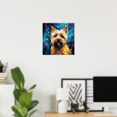 Cairn Terrier Poster (Thuiskantoor)