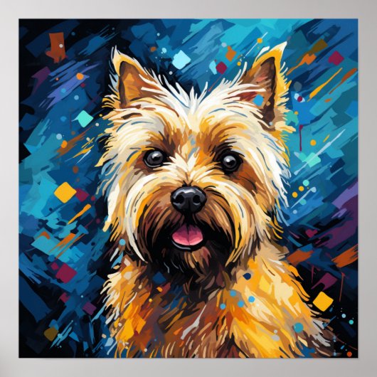 Cairn Terrier Poster (Voorkant)