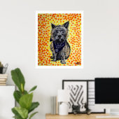 Cairn Terrier Poster (Thuiskantoor)