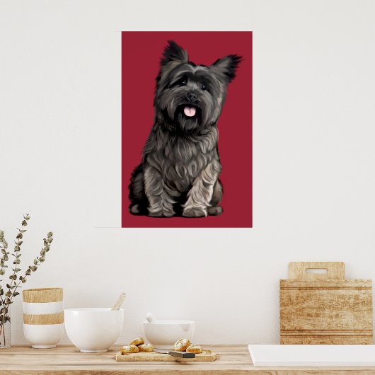 Cairn Terrier Poster (Keuken)