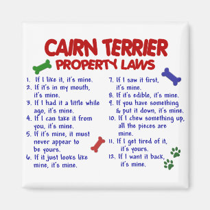 CAIRN TERRIER Property Laws 2 Magneet