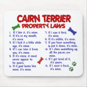 CAIRN TERRIER Property Laws 2 Muismat (Voorkant)