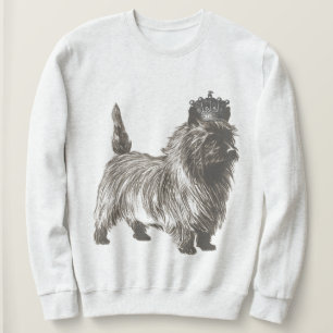 Cairn Terrier Puppy Dog  Illustratie Trui